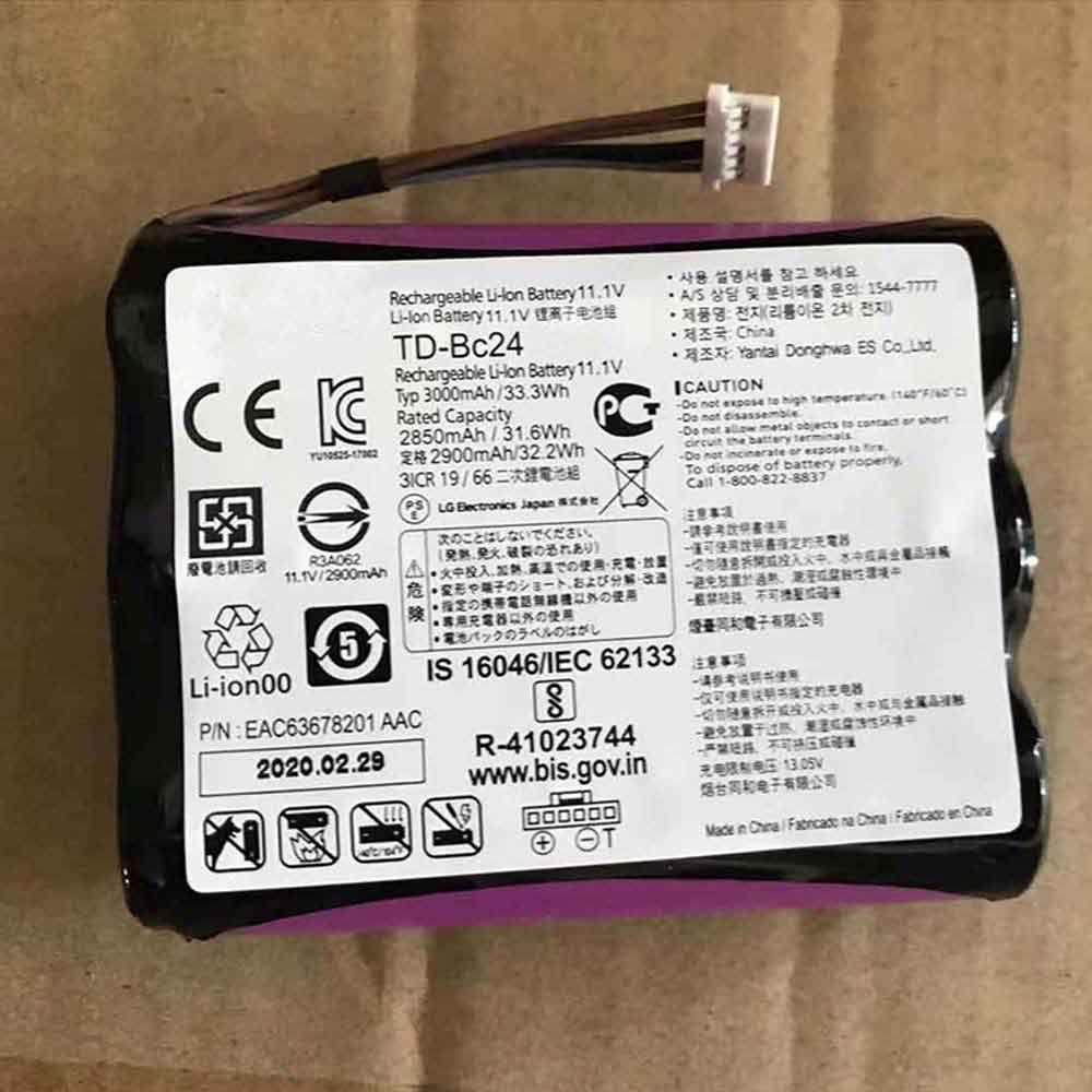 TD-Bc24LG batería batería
